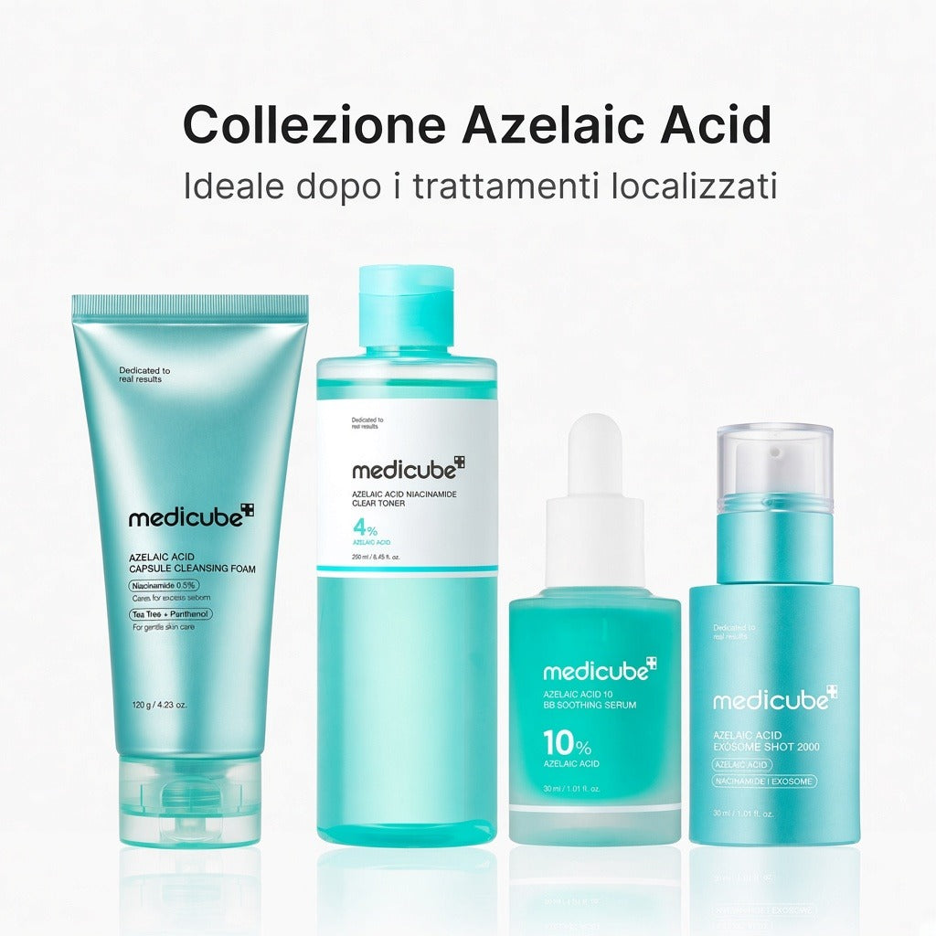 Schiuma detergente in capsule all'Acido Azelaico