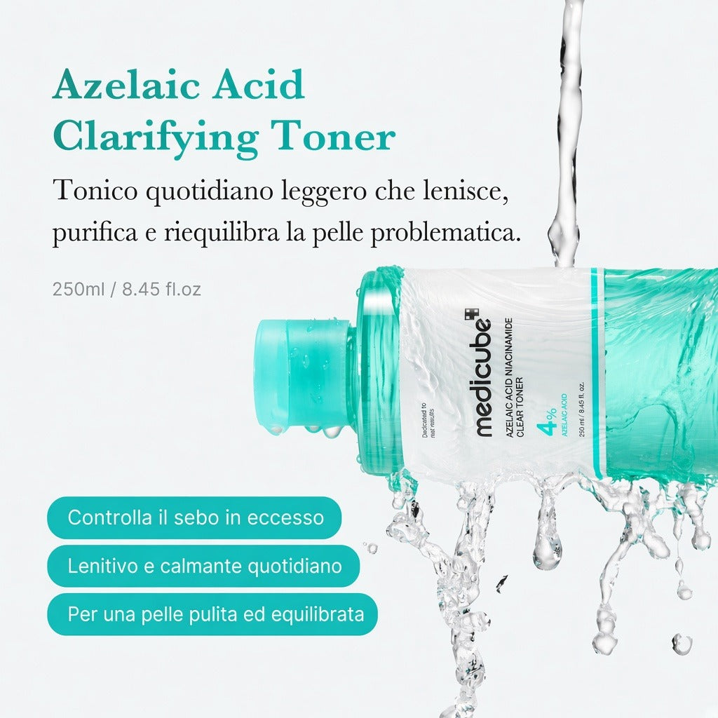 Tonico purificante Acido Azelaico e Niacinamide