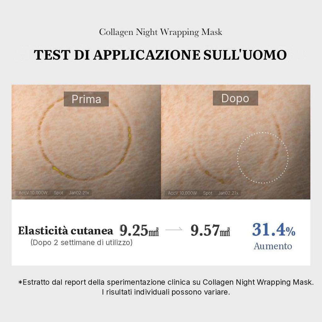 Maschera notte Collagen Wrapping