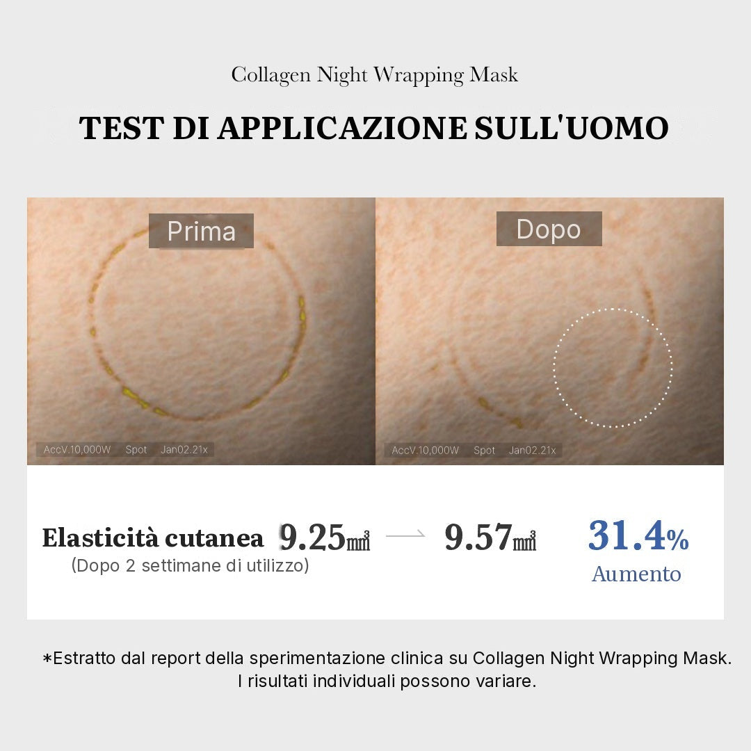 Maschera notte Collagen Wrapping