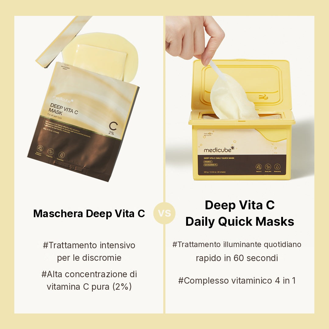 Maschere Deep Vita C Daily Quick