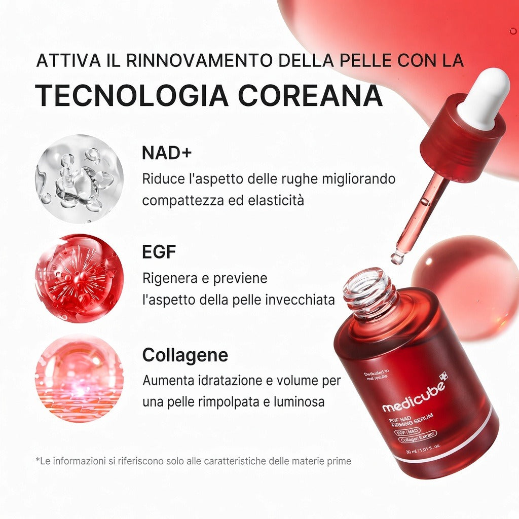 Siero rassodante EGF NAD+