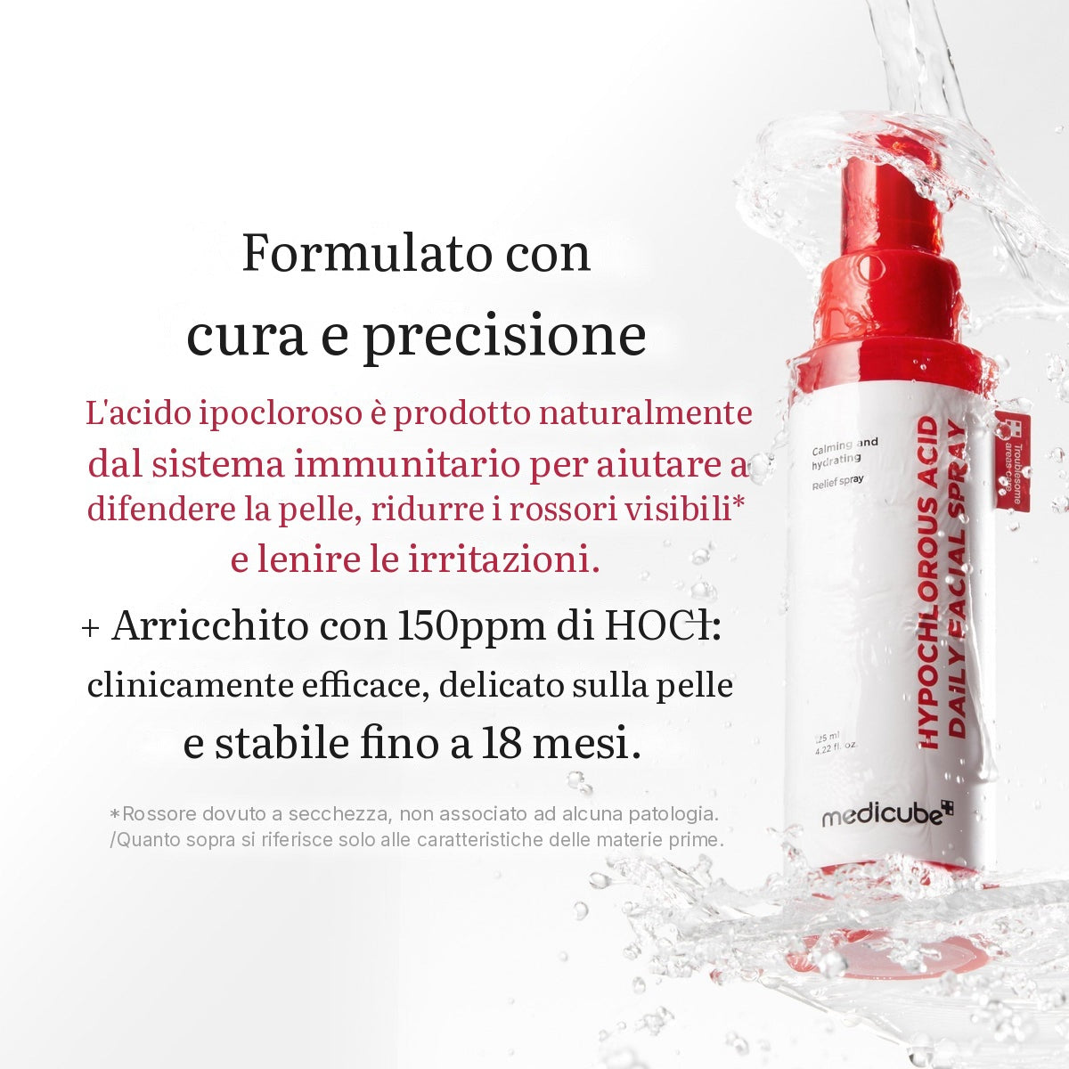 Spray lenitivo Power all'Acido Ipocloroso