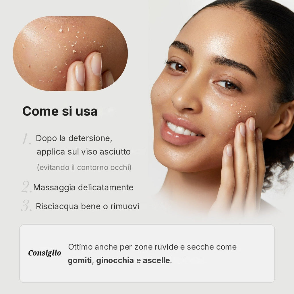 Peel Shot al Riso e Acido Ipocloroso