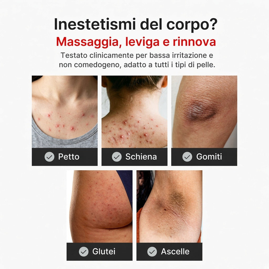 Body Peel Shot Acido Cogico e Curcuma