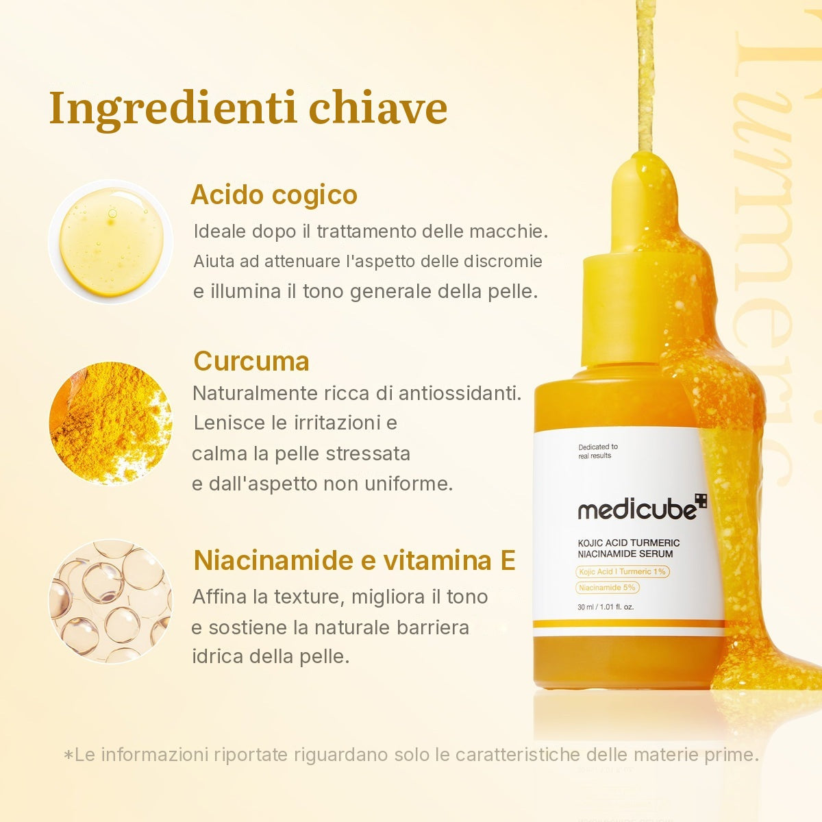 Siero in capsule Acido Cogico e Curcuma