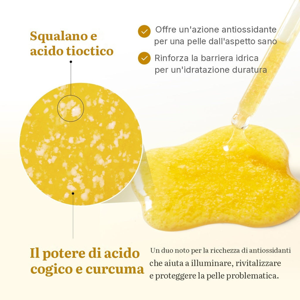 Siero in capsule Acido Cogico e Curcuma