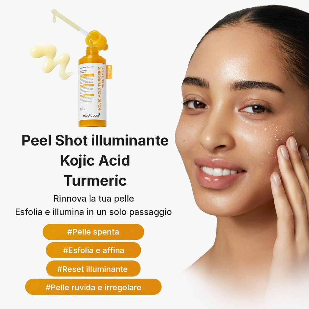 Peel Shot Acido Cogico e Curcuma