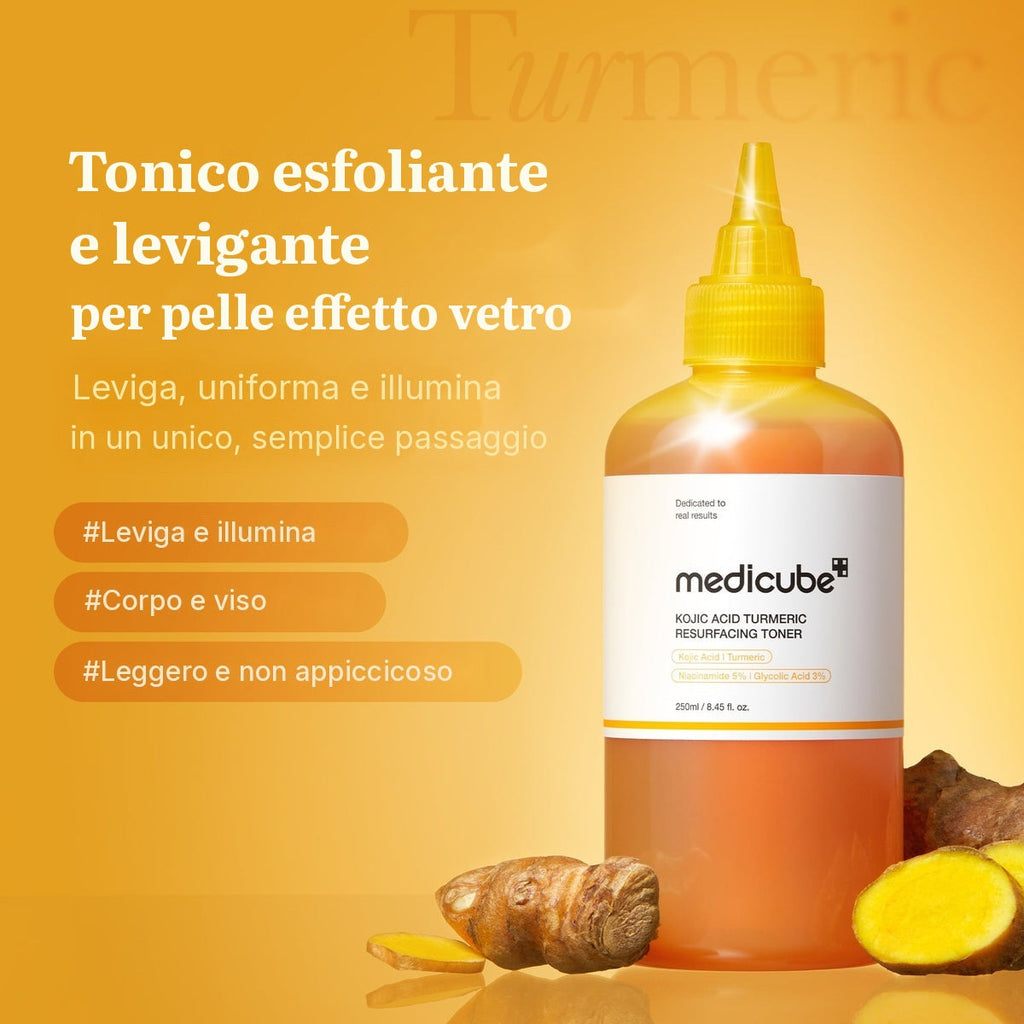 Tonico Acido Cogico e Curcuma