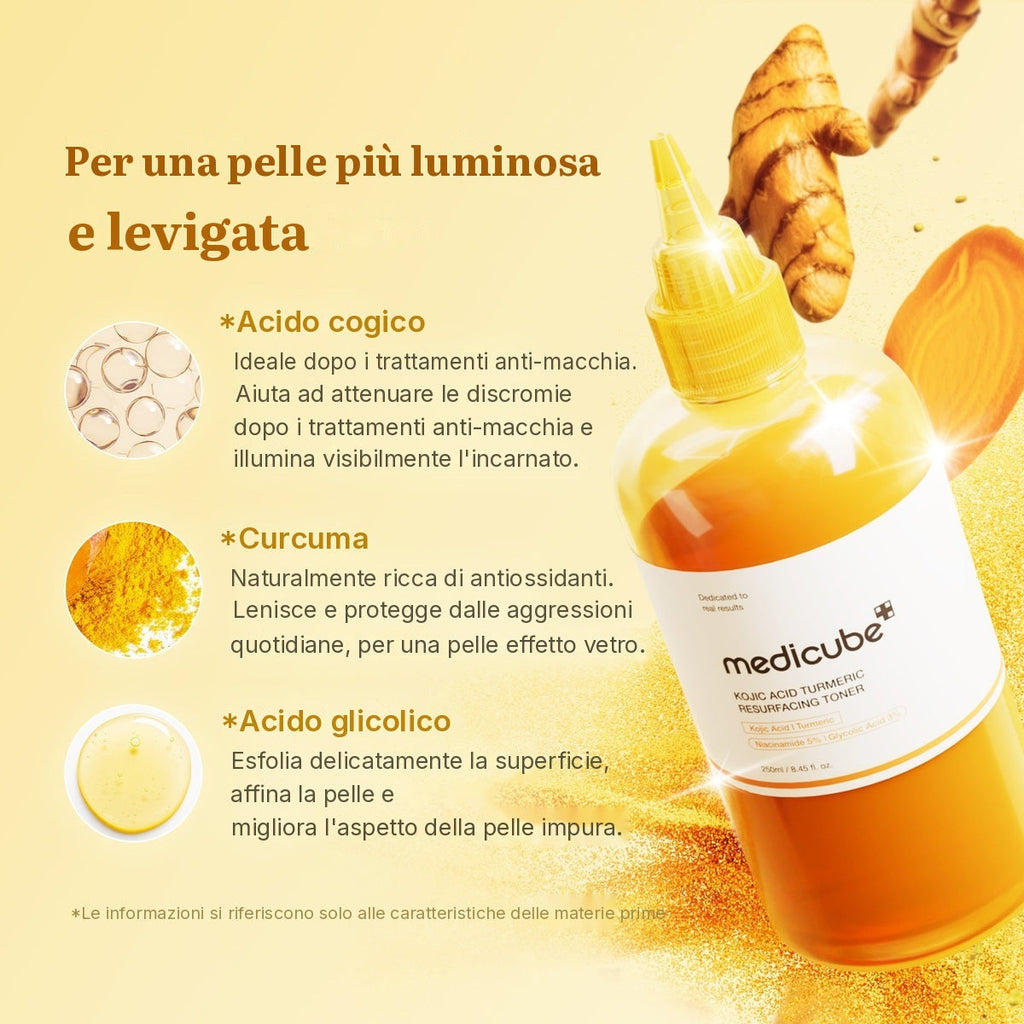 Tonico Acido Cogico e Curcuma