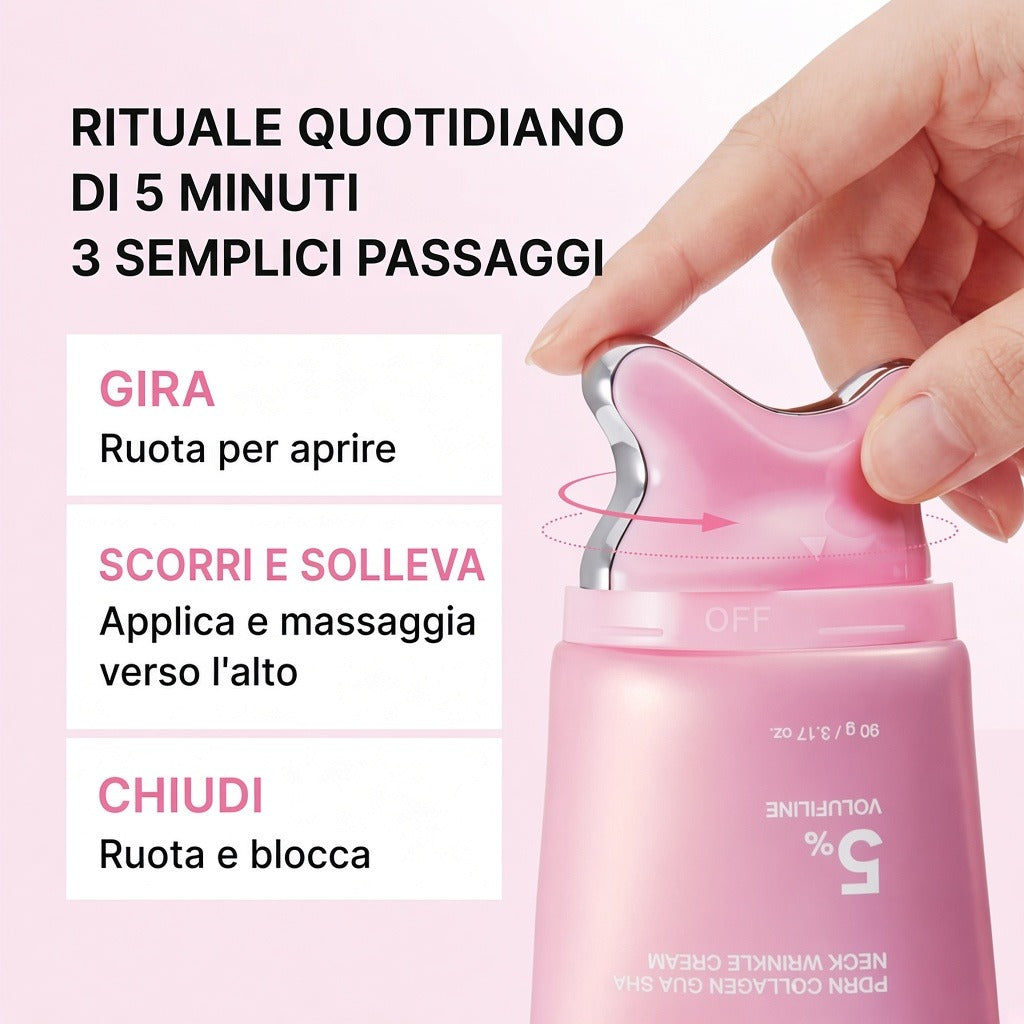 [NOVITÀ] [K-Beauty] Crema collo antirughe PDRN Collagen Gua Sha