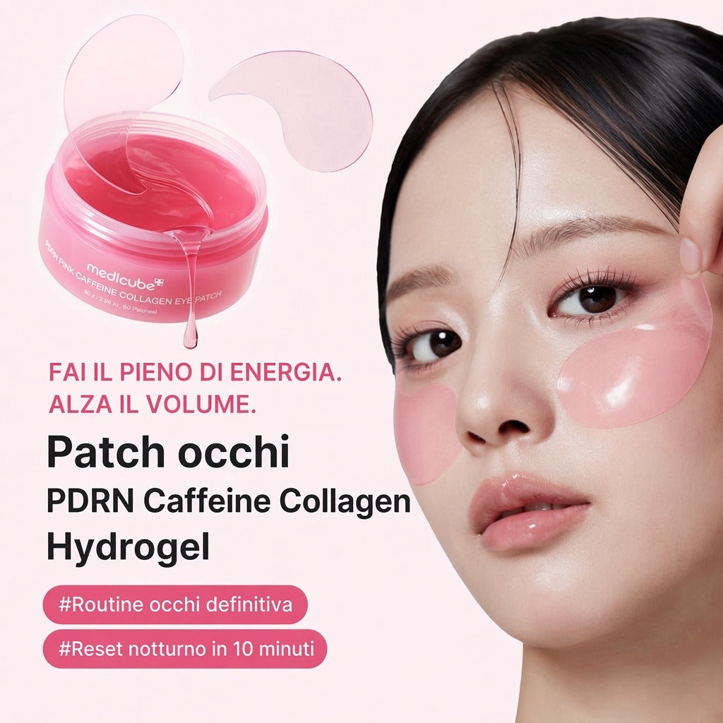 Patch occhi PDRN Caffeina e Collagene