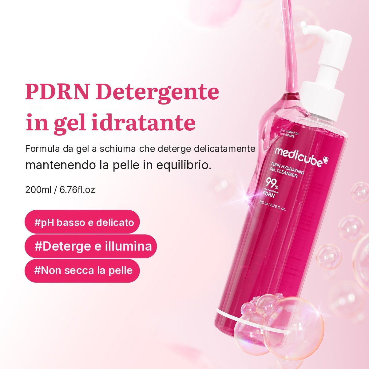 Gel detergente PDRN Pink
