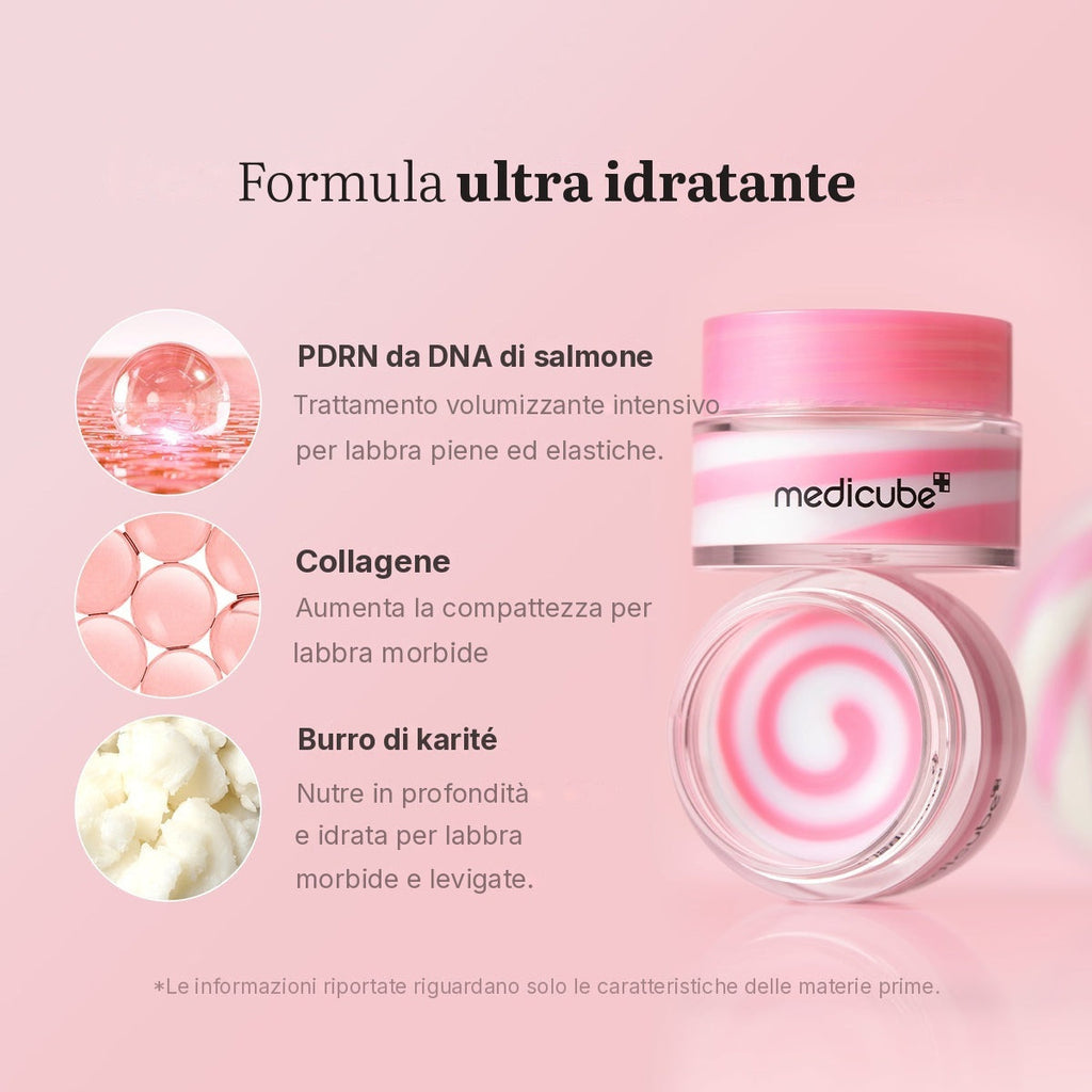 Maschera labbra notte PDRN