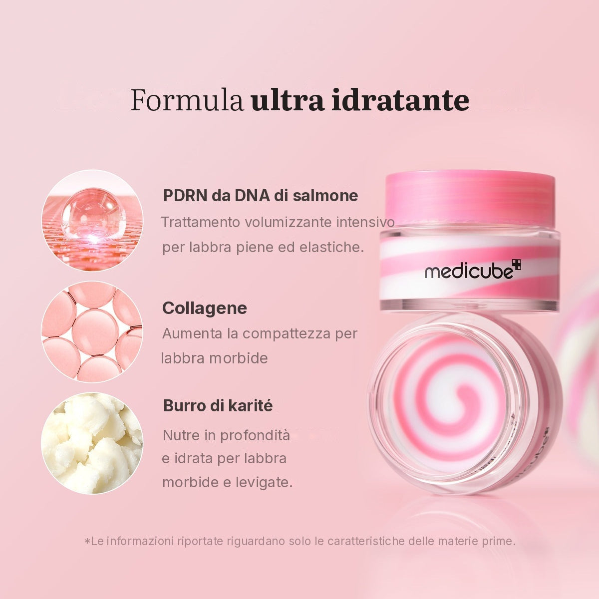 Maschera labbra notte PDRN