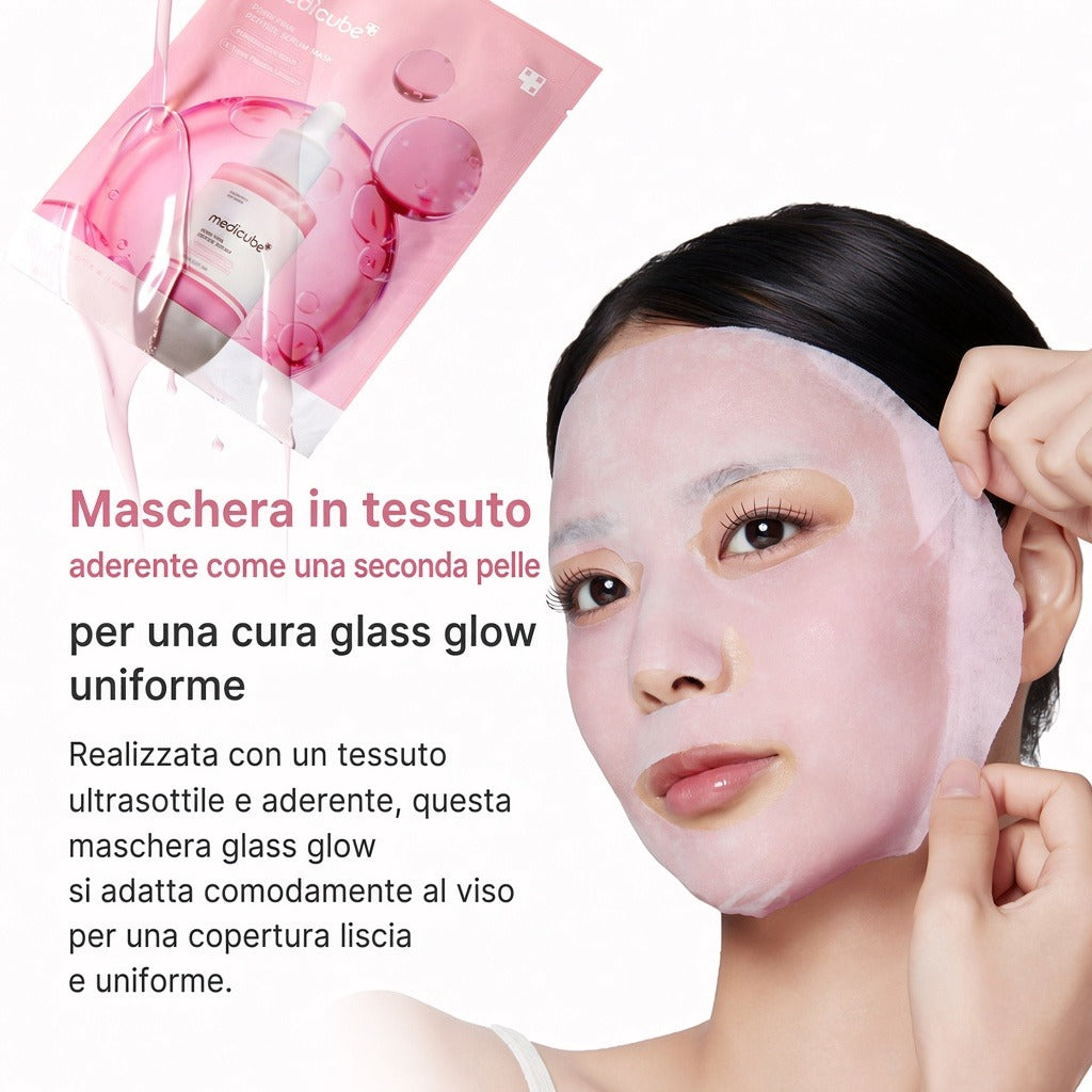 Maschera in fiala PDRN Pink ai Peptidi