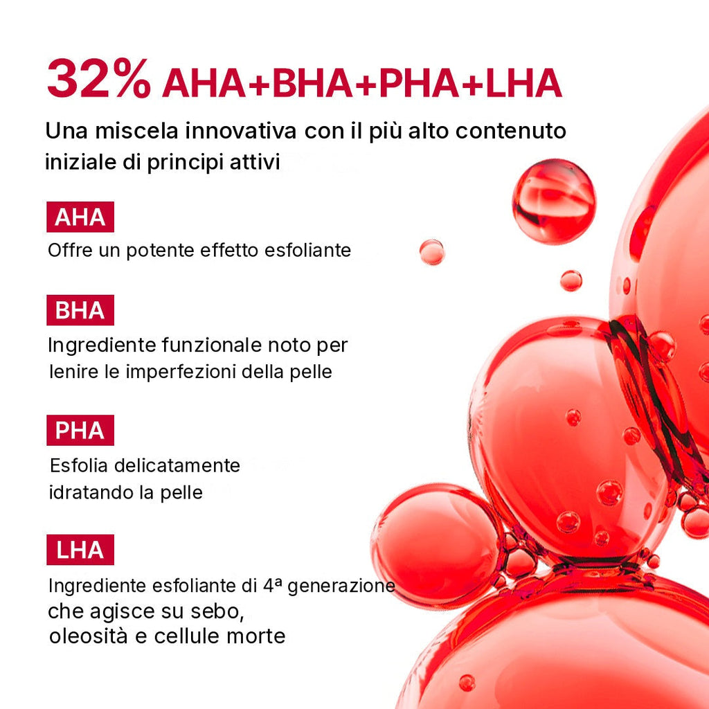 Detergente corpo Red Peeling Shot