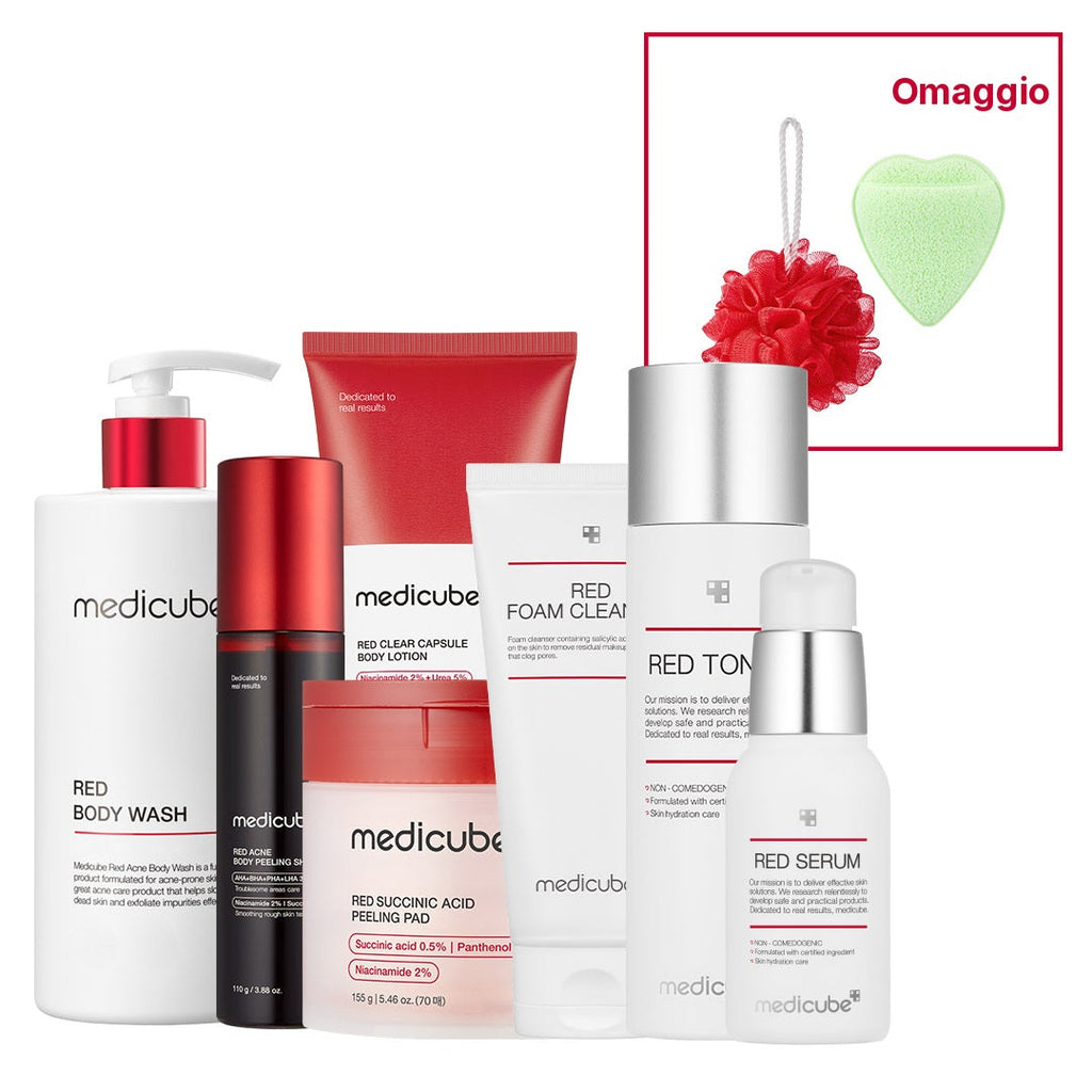 Set Red Line Ultimate viso e corpo