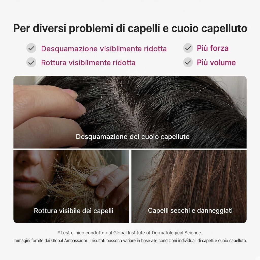 Shampoo rinfrescante volumizzante Rosmarino PDRN