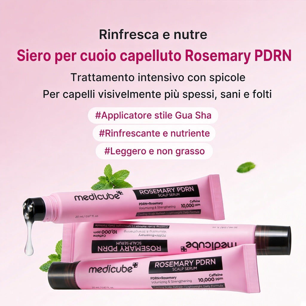 Siero per cuoio capelluto Rosmarino PDRN