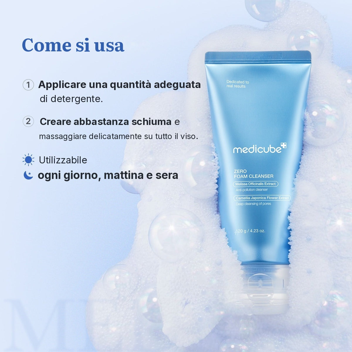 Schiuma detergente Zero