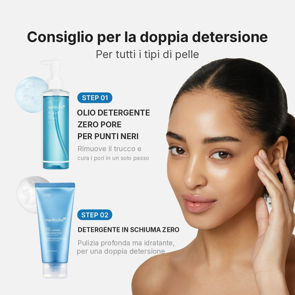 Olio detergente profondo anti-punti neri Zero Pore