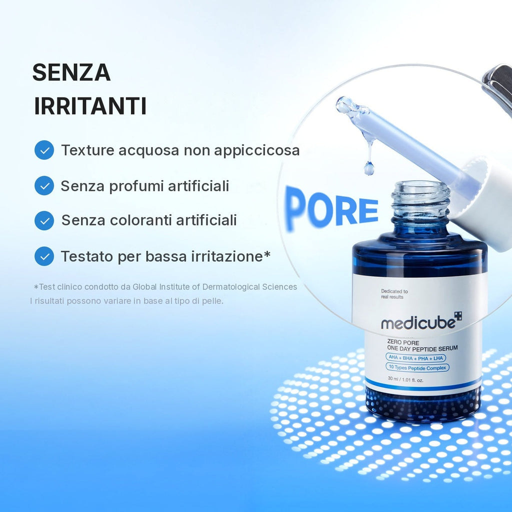 Siero Zero Pore One-day ai Peptidi